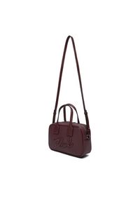 Karl Lagerfeld - KARL LAGERFELD Torebka A4W30047 Bordowy. Kolor: czerwony. Materiał: skórzane