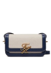 TOMMY HILFIGER - Tommy Hilfiger Torebka Th Script Flap Crossover Canvas AW0AW18737 Kremowy. Kolor: kremowy #3