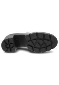 Zielone Półbuty Lemar Damskie Eleganckie Buty. Zapięcie: klamry. Kolor: zielony. Materiał: lakier, skóra. Obcas: na obcasie. Styl: elegancki. Wysokość obcasa: średni #5