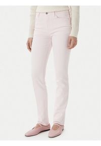 TOMMY HILFIGER - Tommy Hilfiger Jeansy WW0WW48579 Różowy jasny Slim Fit. Kolor: różowy #1