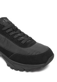 Calvin Klein Jeans Sneakersy Hike Runner Casual Ny-Su YM0YM01292 Czarny. Okazja: na co dzień. Kolor: czarny. Materiał: skóra #4