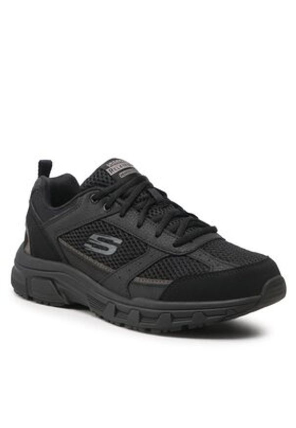 skechers - Skechers Trekkingi Verketta 51898/BBK Czarny. Kolor: czarny. Materiał: materiał. Sport: turystyka piesza