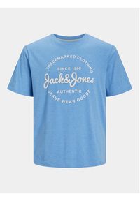 Jack & Jones - Jack&Jones T-Shirt Forest 12247972 Niebieski Standard Fit. Kolor: niebieski. Materiał: bawełna #5