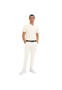 Tom Tailor Polo 1035564 Beżowy Regular Fit. Typ kołnierza: polo. Kolor: beżowy. Materiał: bawełna #6