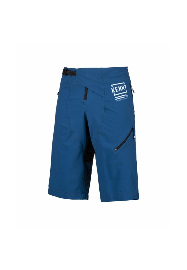 KENNY - Szorty dla dzieci Kenny Factory. Kolor: wielokolorowy, niebieski, czarny. Materiał: materiał. Sezon: lato. Styl: sportowy. Sport: kolarstwo