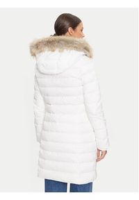 Tommy Jeans Kurtka puchowa Essential DW0DW18864 Biały Slim Fit. Kolor: biały. Materiał: syntetyk #7