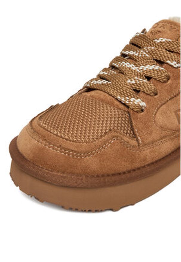 Roxy Sneakersy CEO-V12-1116 Beżowy. Kolor: beżowy. Materiał: materiał