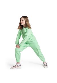 Spodnie sportowe dla dzieci Lemon Explore WL5. Kolor: zielony. Materiał: poliester, bawełna
