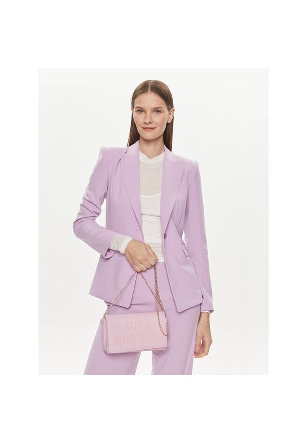 Love Moschino - Torebka LOVE MOSCHINO. Kolor: różowy