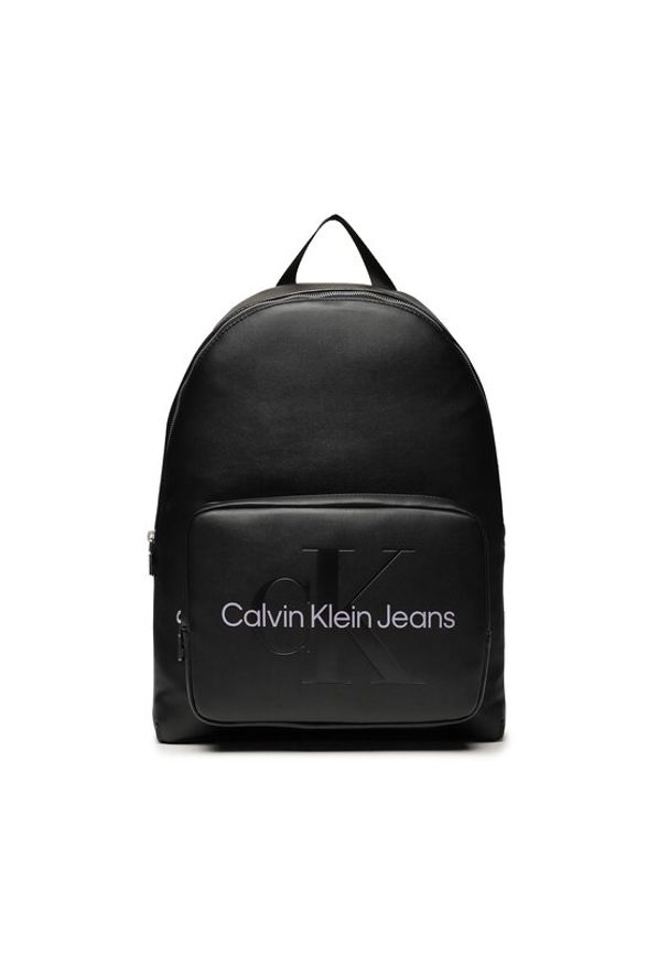 Calvin Klein Plecak Sculpted Campus Bp40 Mono K60K608375 Czarny. Kolor: czarny. Materiał: skóra