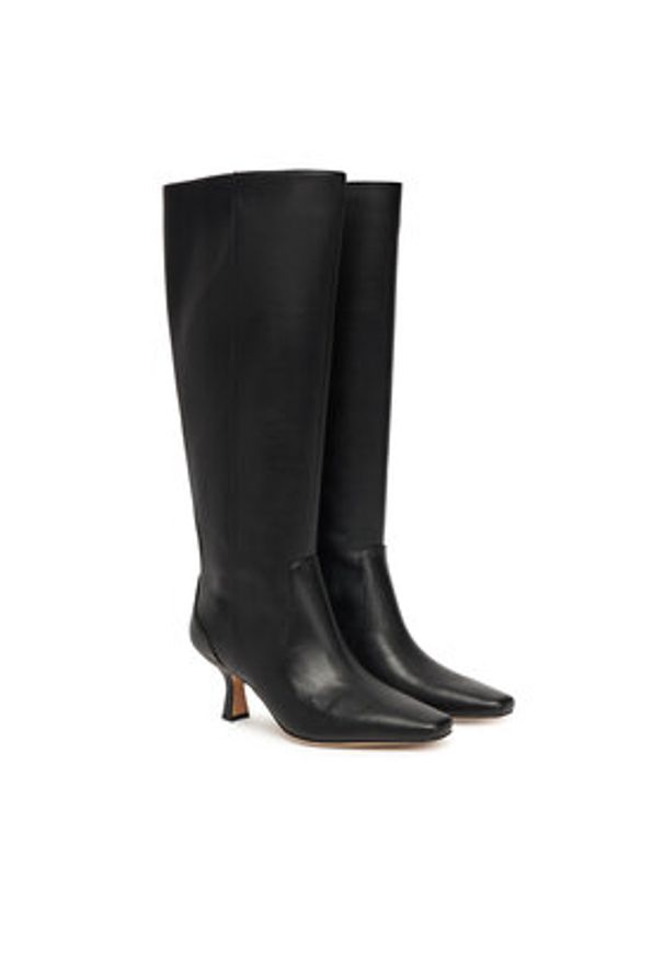 Coach Kozaki CBP30 Czarny. Kolor: czarny. Materiał: skóra