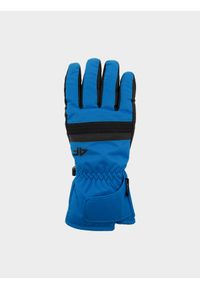 4f - Rękawice narciarskie Thinsulate© męskie. Kolor: niebieski. Materiał: syntetyk, materiał. Technologia: Thinsulate. Sport: narciarstwo #1