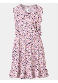 Name it - NAME IT Sukienka letnia Vinaya 13231076 Różowy Regular Fit. Kolor: różowy. Materiał: syntetyk. Sezon: lato #4