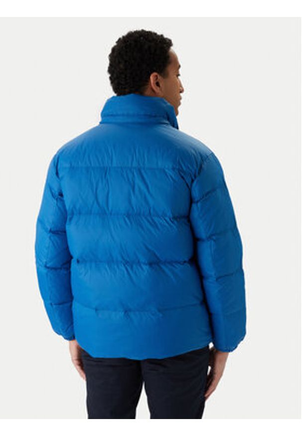 Tommy Jeans Kurtka puchowa Essential DM0DM19786 Niebieski Regular Fit. Kolor: niebieski. Materiał: syntetyk