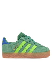 Adidas - Sneakersy adidas. Kolor: zielony. Model: Adidas Gazelle #1