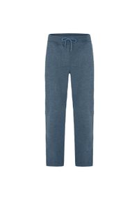 GLENMUIR - Męskie Spodnie do Joggingu Ecylllo - Komfort i Trwałość. Kolor: fioletowy. Materiał: dresówka. Styl: sportowy