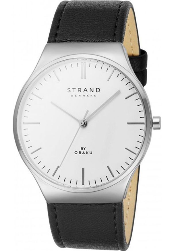 Zegarek Strand Zegarek damski Strand S717LXCWRB czarny. Kolor: czarny