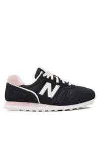 New Balance Sneakersy WL373PR2 Czarny. Kolor: czarny. Materiał: zamsz, skóra. Model: New Balance 373 #1