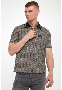 Balmain - Polo męskie logowane BALMAIN. Typ kołnierza: polo