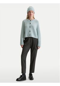 Marc O'Polo Kardigan 509 6121 61093 Niebieski Relaxed Fit. Typ kołnierza: polo. Kolor: niebieski. Materiał: wełna #5