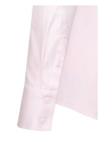 Seidensticker Koszula 60.080644 Różowy Slim Fit. Kolor: różowy. Materiał: bawełna #5