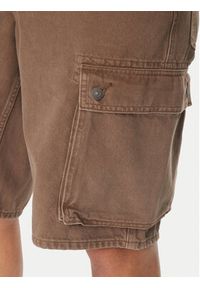 Levi's® Szorty jeansowe 478™ 001GU-0003 Brązowy Baggy Fit. Kolor: brązowy. Materiał: bawełna #5