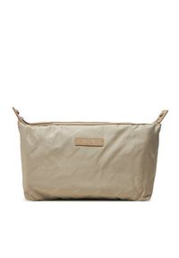 Calvin Klein Torebka Ck Linn Medium Shopper K60K613110 Beżowy. Kolor: beżowy. Materiał: skórzane #5