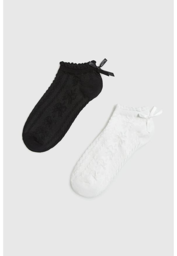 MOODO - Skarpety 2-pack. Materiał: bawełna, poliester, elastan