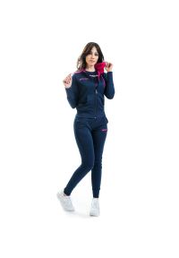 Givova - Tuta Lady. Okazja: na uczelnię. Kolor: niebieski. Materiał: dresówka. Styl: sportowy