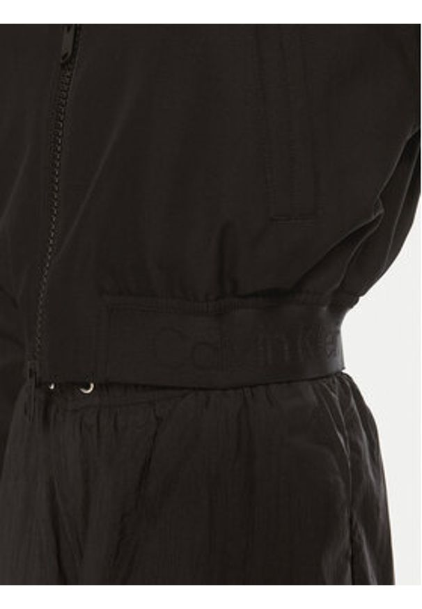 Calvin Klein Performance Kurtka bomber 00GWF4O500 Czarny Regular Fit. Kolor: czarny. Materiał: syntetyk
