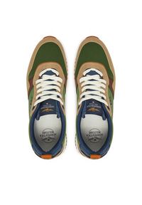 Aeronautica Militare Sneakersy 251SC283CT3544 Zielony. Kolor: zielony. Materiał: skóra, zamsz #4
