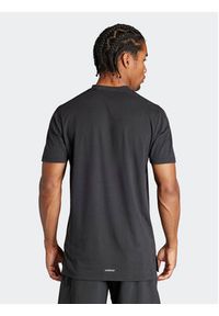 Adidas - adidas Koszulka techniczna Designed for Training IK9725 Czarny Slim Fit. Kolor: czarny. Materiał: syntetyk #7