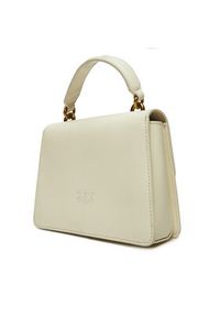 Pinko - PINKO Torebka Love One Top Handle Mini Light PE 23 PLTT 100071 A0F1 Écru. Materiał: skórzane #3