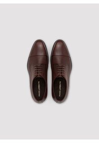 Pako Lorente - PAKO LORENTE – Brązowe półbuty męskie. Kolor: brązowy. Materiał: skóra. Styl: elegancki #5