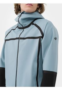 4f - Kurtka trekkingowa membrana 10000 męska. Kolor: niebieski. Materiał: hardshell, polar, softshell, tkanina #2