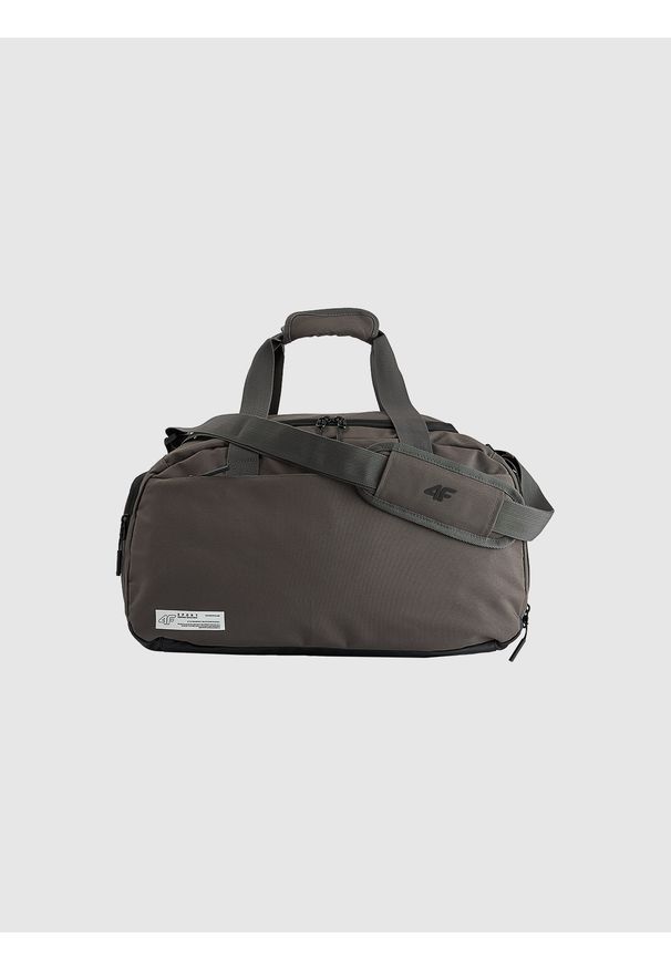 4f - 4F Torba treningowa (25 L) - szara Uniwersalny. Kolor: szary. Materiał: guma, syntetyk, tkanina, materiał. Wzór: gładki. Sport: fitness