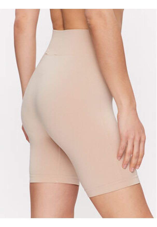 b.young Kolarki 20807917 Beżowy Slim Fit. Kolor: beżowy. Materiał: syntetyk