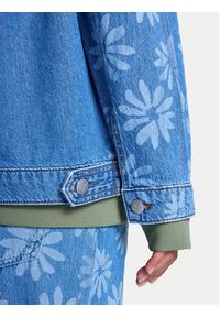 Roxy Kurtka jeansowa Salty Horizon ERJJK03700 Niebieski Regular Fit. Kolor: niebieski. Materiał: bawełna #6