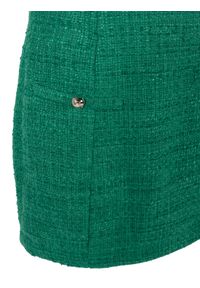 Guess Spódnica "Dianne" | Q3GD32WFGM0 | Kobieta | Zielony. Kolor: zielony. Materiał: poliester. Długość: krótkie. Styl: klasyczny, elegancki #5