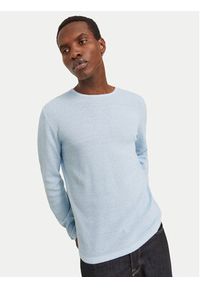 Jack & Jones Sweter George 12268279 Błękitny Regular Fit. Kolor: niebieski. Materiał: bawełna #2