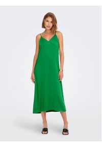 only - ONLY Sukienka codzienna Cosmo 15278205 Zielony Regular Fit. Okazja: na co dzień. Kolor: zielony. Materiał: syntetyk. Typ sukienki: proste. Styl: casual #6