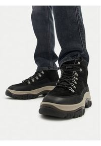 GANT - Gant Trapery Hillark 29643744 Czarny. Kolor: czarny. Materiał: skóra, zamsz #2