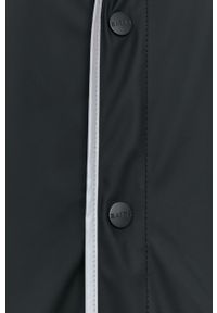 Rains Kurtka przeciwdeszczowa 1201 Jacket kolor czarny przejściowa. Typ kołnierza: kaptur. Kolor: czarny #7