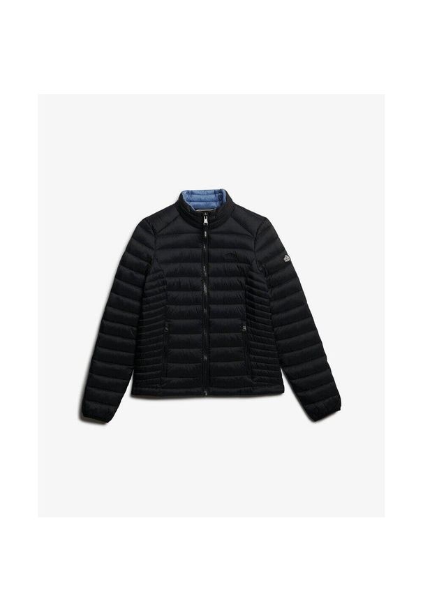 Damska kurtka puchowa Superdry Fuji Lite. Kolor: czarny. Materiał: puch