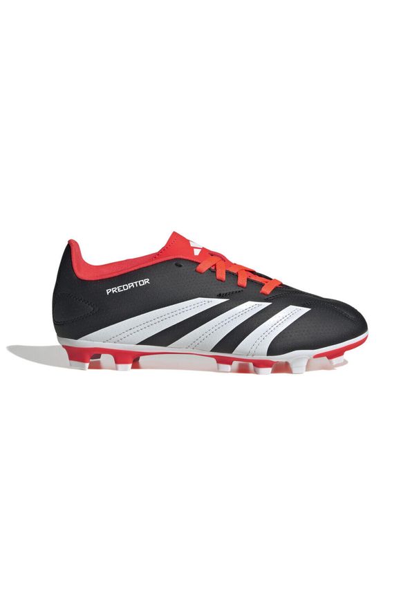 Adidas - Buty Predator Club FXG Football. Kolor: biały, czarny, czerwony, wielokolorowy. Materiał: materiał. Sport: piłka nożna