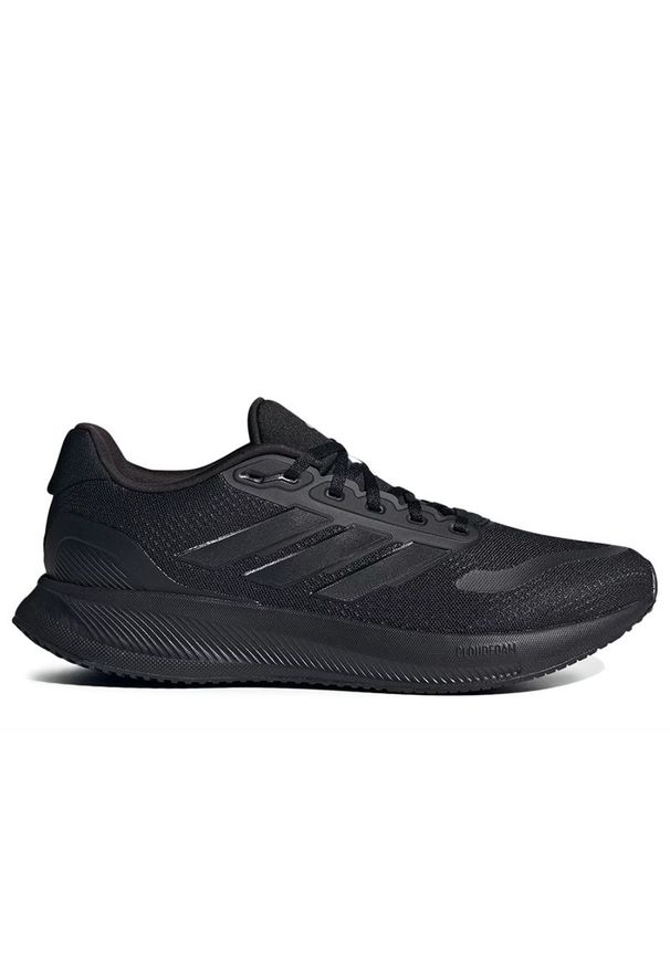 Adidas - Buty adidas Runfalcon 5 IE8812 - czarne. Zapięcie: sznurówki. Kolor: czarny. Materiał: materiał, guma. Szerokość cholewki: normalna. Model: Adidas Cloudfoam