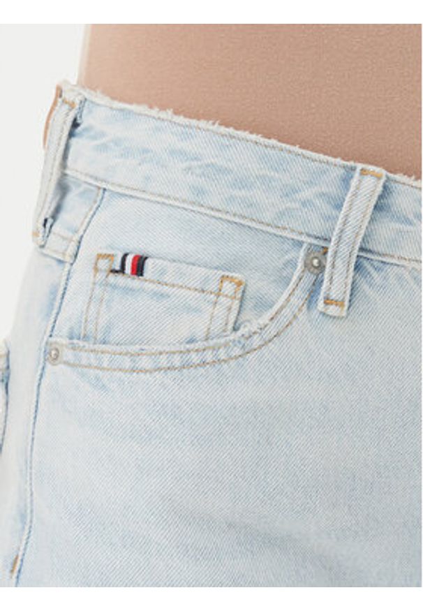 TOMMY HILFIGER - Tommy Hilfiger Jeansy Classic WW0WW44371 Niebieski Straight Fit. Kolor: niebieski