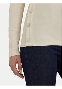 Lauren Ralph Lauren Sweter 200940514001 Écru Regular Fit. Kolor: kremowy. Materiał: bawełna #2