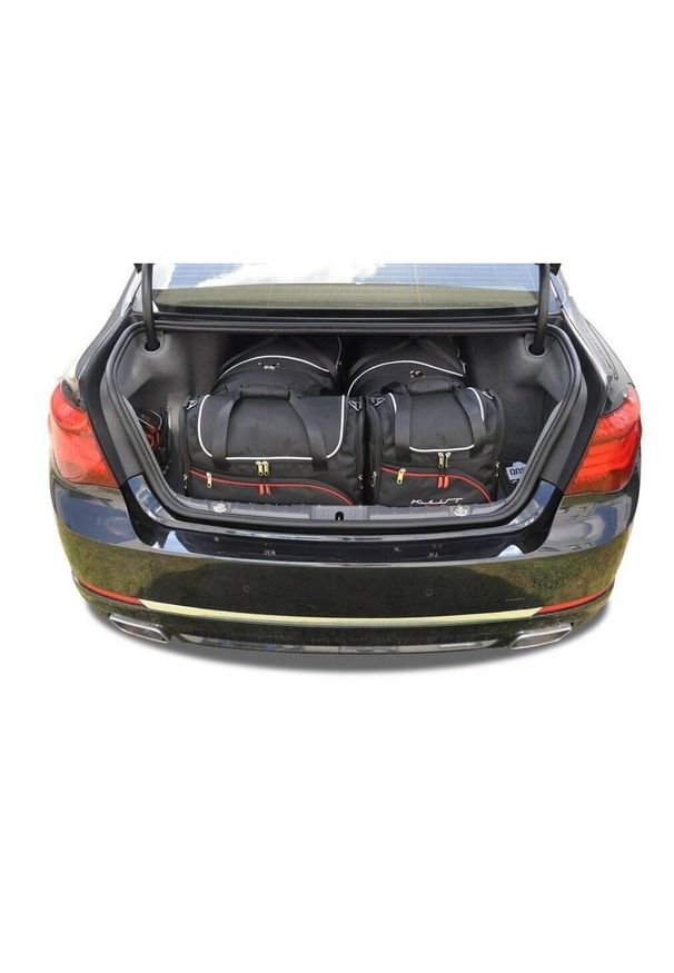 KJUST - Torby Do Bagażnika Bmw 7 2008-2015 4Szt Kjust. Kolor: czarny. Styl: sportowy
