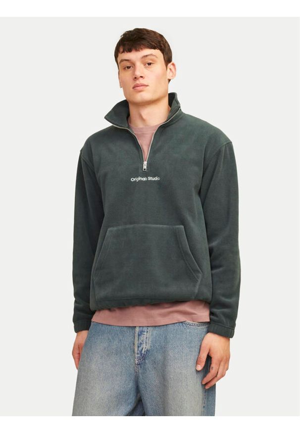 Jack & Jones Polar Vesterbro 12262981 Zielony Relaxed Fit. Kolor: zielony. Materiał: syntetyk